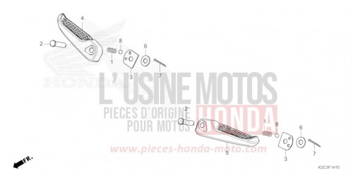 PILLION STEP NSC110P de 2023